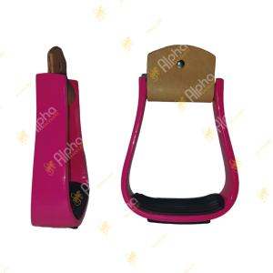 Aluminum Stirrups Pink